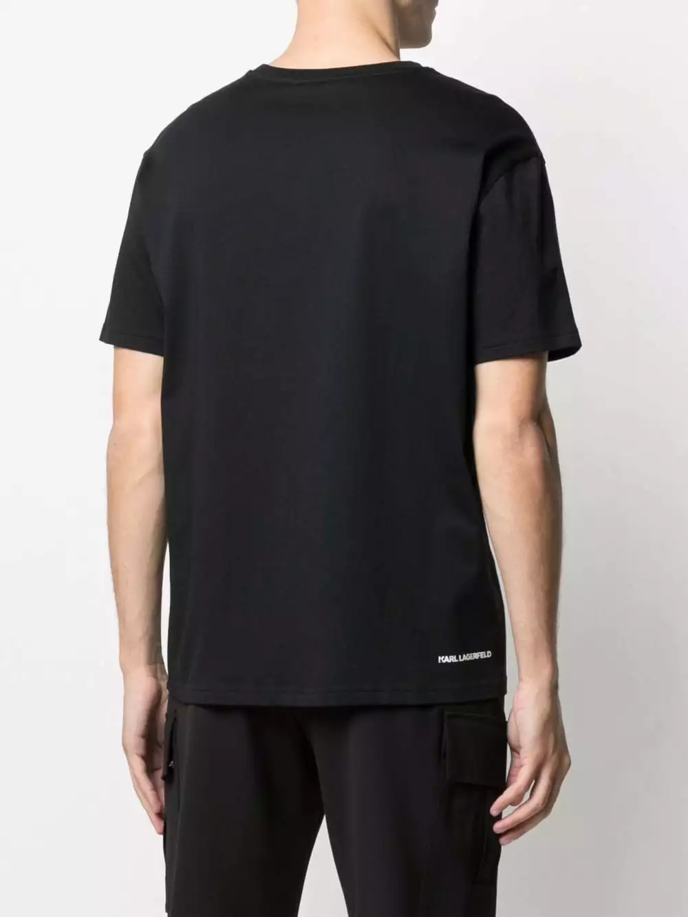 Karl Lagerfeld monogram-print T-shirt