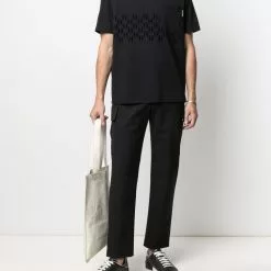 Karl Lagerfeld monogram-print T-shirt