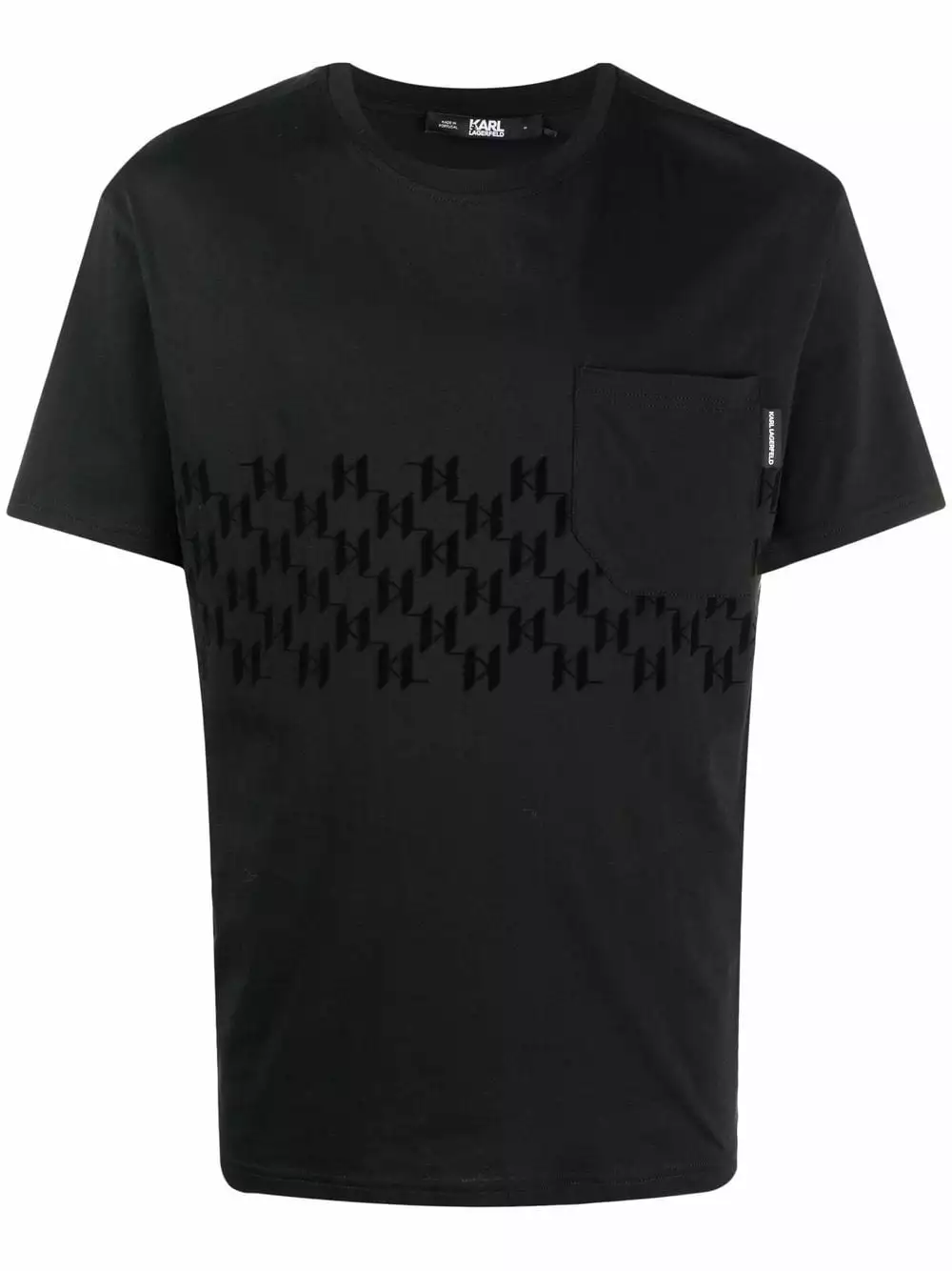 Karl Lagerfeld monogram-print T-shirt