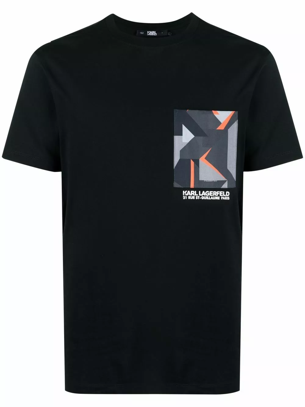 Karl Lagerfeld printed-pocket T-shirt