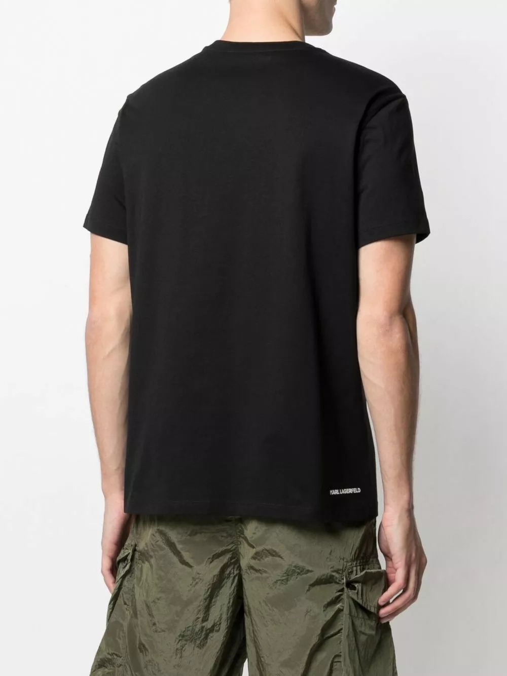 Karl Lagerfeld printed-pocket T-shirt
