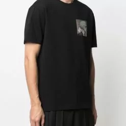 Karl Lagerfeld iridescent logo T-shirt