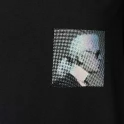 Karl Lagerfeld iridescent logo T-shirt