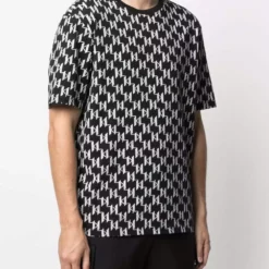 Karl Lagerfeld all-over monogram print T-shirt