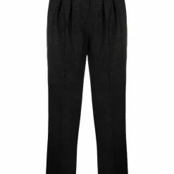 Karl Lagerfeld bouclé tailored trousers