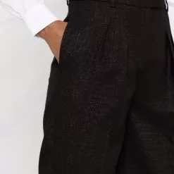 Karl Lagerfeld bouclé tailored trousers