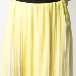 Karl Lagerfeld pleated maxi skirt