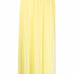 Karl Lagerfeld pleated maxi skirt