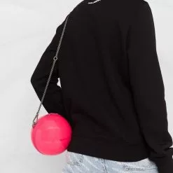 Karl Lagerfeld Ikonic Choupette studded sweatshirt