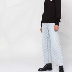 Karl Lagerfeld Ikonic Choupette studded sweatshirt