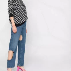 Karl Lagerfeld monogram-print sweatshirt