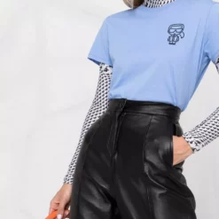 Karl Lagerfeld Ikonik Outline cotton T-shirt