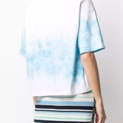 Karl Lagerfeld tie-dye logo T-shirt
