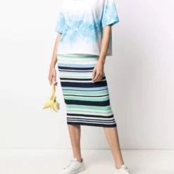 Karl Lagerfeld tie-dye logo T-shirt