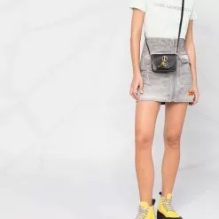 Karl Lagerfeld crysal-embellished logo T-shirt