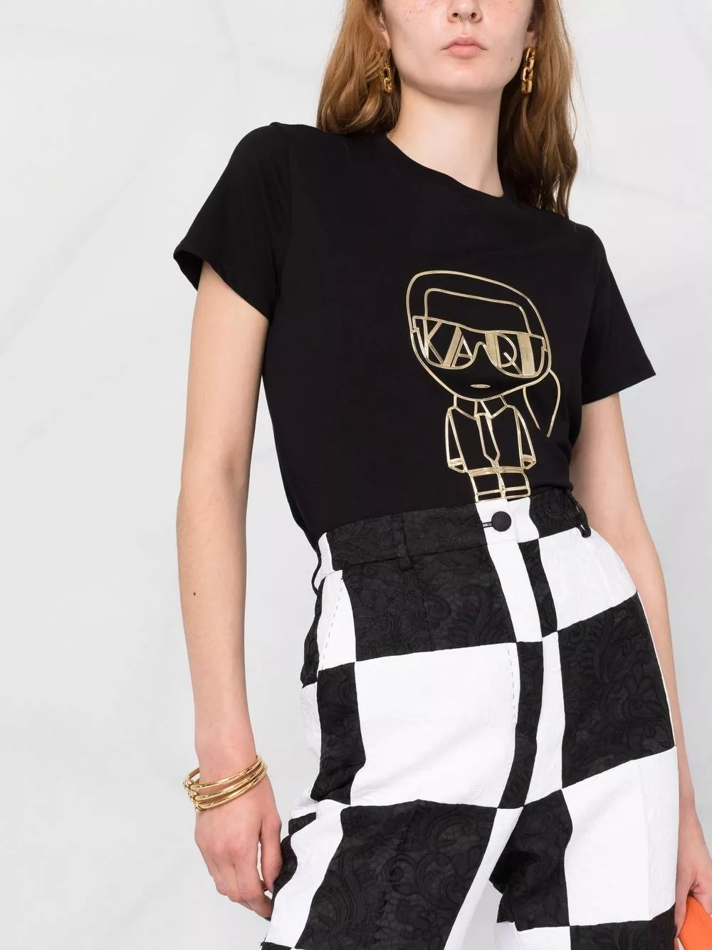 Karl Lagerfeld Ikonik Art Deco T-shirt