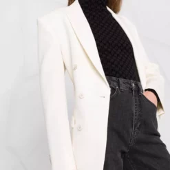 Karl Lagerfeld monogram-pattern top