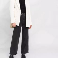 Karl Lagerfeld monogram-pattern top