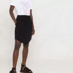 Karl Lagerfeld Art Deco logo-print T-shirt