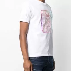 Karl Lagerfeld Art Deco logo-print T-shirt