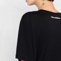 Karl Lagerfeld logo chest-pocket T-shirt