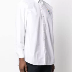 Karl Lagerfeld pride poplin shirt