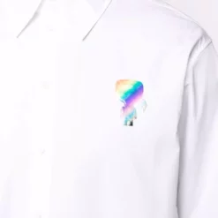 Karl Lagerfeld pride poplin shirt