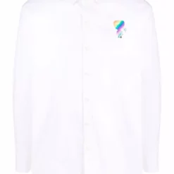 Karl Lagerfeld pride poplin shirt