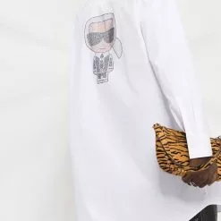 Karl Lagerfeld Ikonik rhinestone shirt