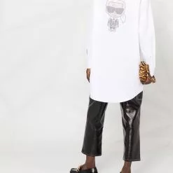 Karl Lagerfeld Ikonik rhinestone shirt