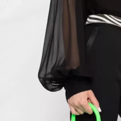 Karl Lagerfeld pussy-bow neck blouse