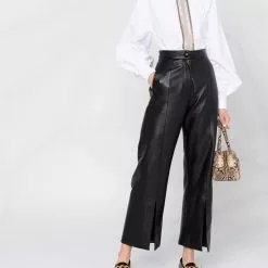 Karl Lagerfeld bead-embroidered shirt