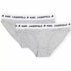 Karl Lagerfeld logo-waistband brief set of 2