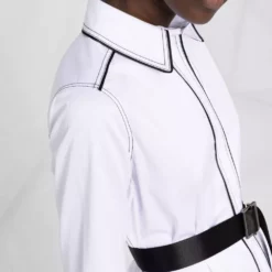 Karl Lagerfeld contrast-detail shirt dress