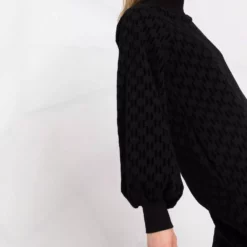 Karl Lagerfeld flocked monogram sweatdress