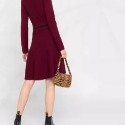 Karl Lagerfeld contrasting-logo dress