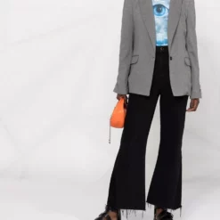 Karl Lagerfeld tailored jersey blazer