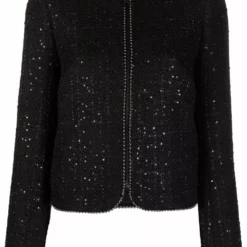 Karl Lagerfeld bouclé tweed jacket