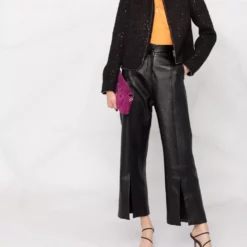 Karl Lagerfeld bouclé tweed jacket