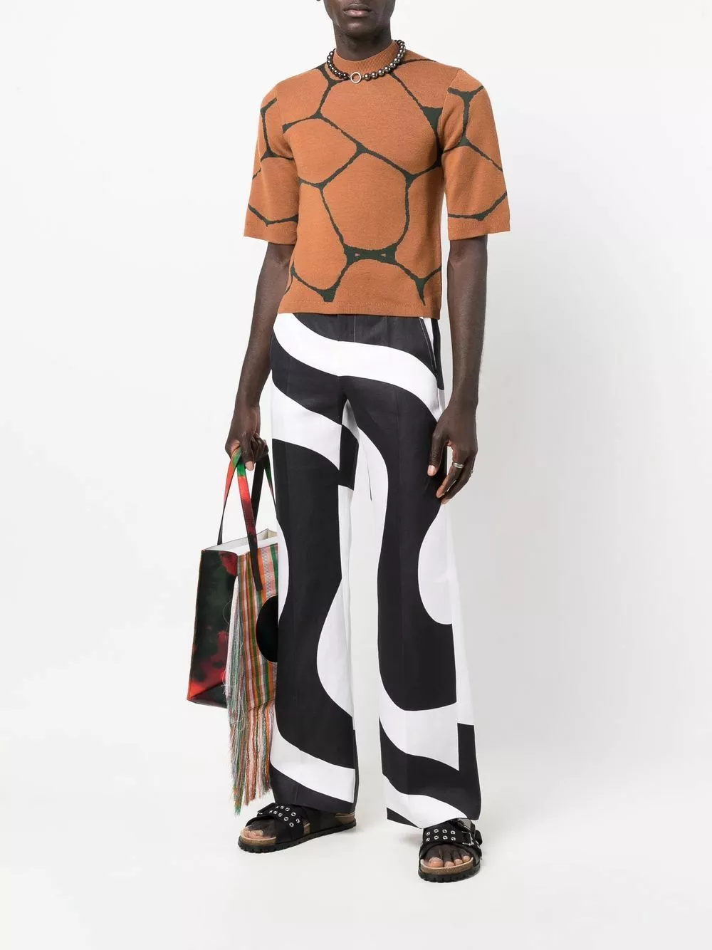 Karl Lagerfeld x Kenneth Ize knit jumper