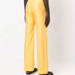 Karl Lagerfeld x kenneth Ize pressed-crease trousers