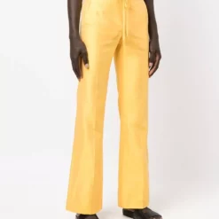 Karl Lagerfeld x kenneth Ize pressed-crease trousers