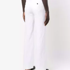 Karl Lagerfeld x Kenneth Ize flared hemp trousers