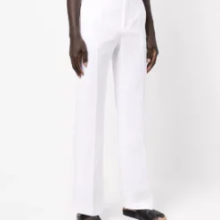 Karl Lagerfeld x Kenneth Ize flared hemp trousers