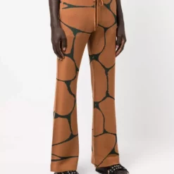 Karl Lagerfeld x Kenneth Ize knit trousers