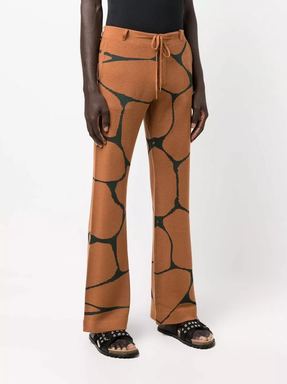 Karl Lagerfeld x Kenneth Ize knit trousers