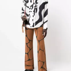 Karl Lagerfeld x Kenneth Ize knit trousers