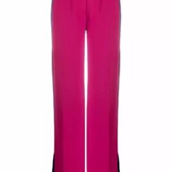 Karl Lagerfeld high-waist wide-leg trosuers