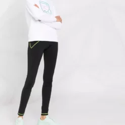 Karl Lagerfeld Technical contrast stitching leggings