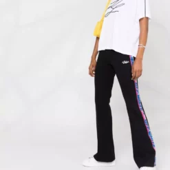 Karl Lagerfeld pipe-detail logo T-shirt